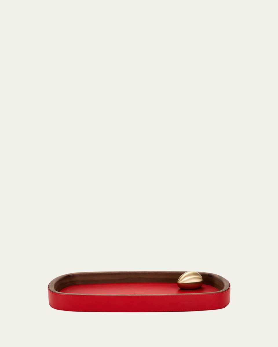 Pebble Leather Accessory Tray
